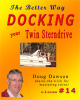 Houseboat Books Docking Twin Sterndrive  IO
