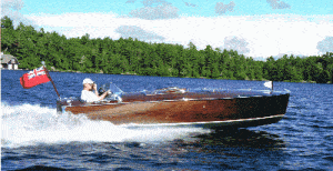 docking an antique launch