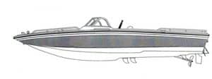 single-inboard-ski-line