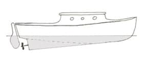 old-dayboat-skeg