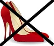 high heels