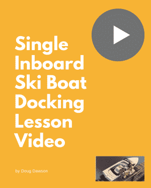 Single Inboard Ski Video