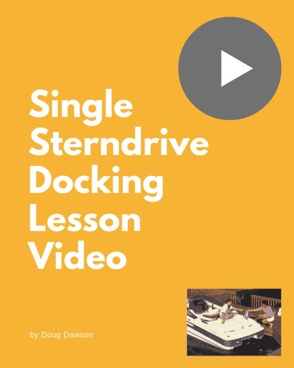 Single Sterndrive Video
